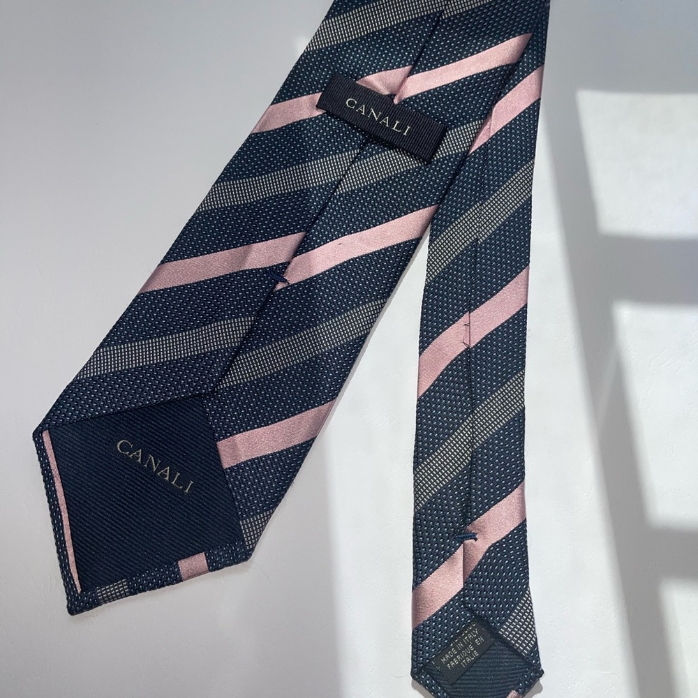 CANALIa tie, 100% silk, Length 152cm, Width 9.7cm